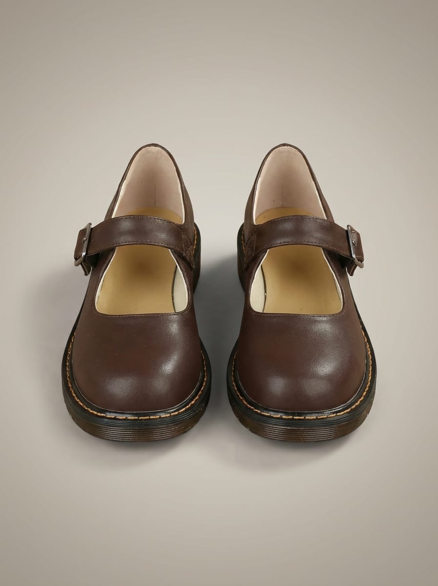 Chaussures Plates Femme à Bout Rond | Boucle Décorative