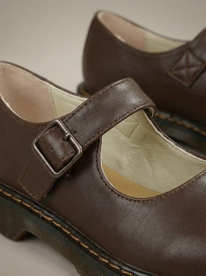 Chaussures Plates Femme à Bout Rond | Boucle Décorative