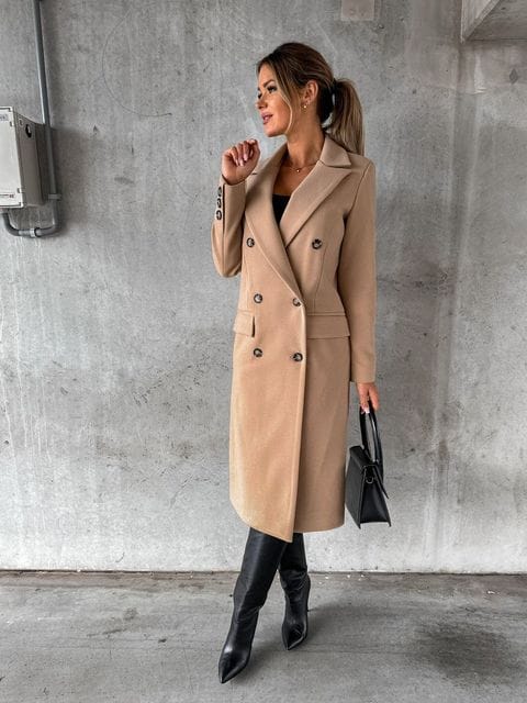 Trench Femme Croisé | Coupe Longue Élégante