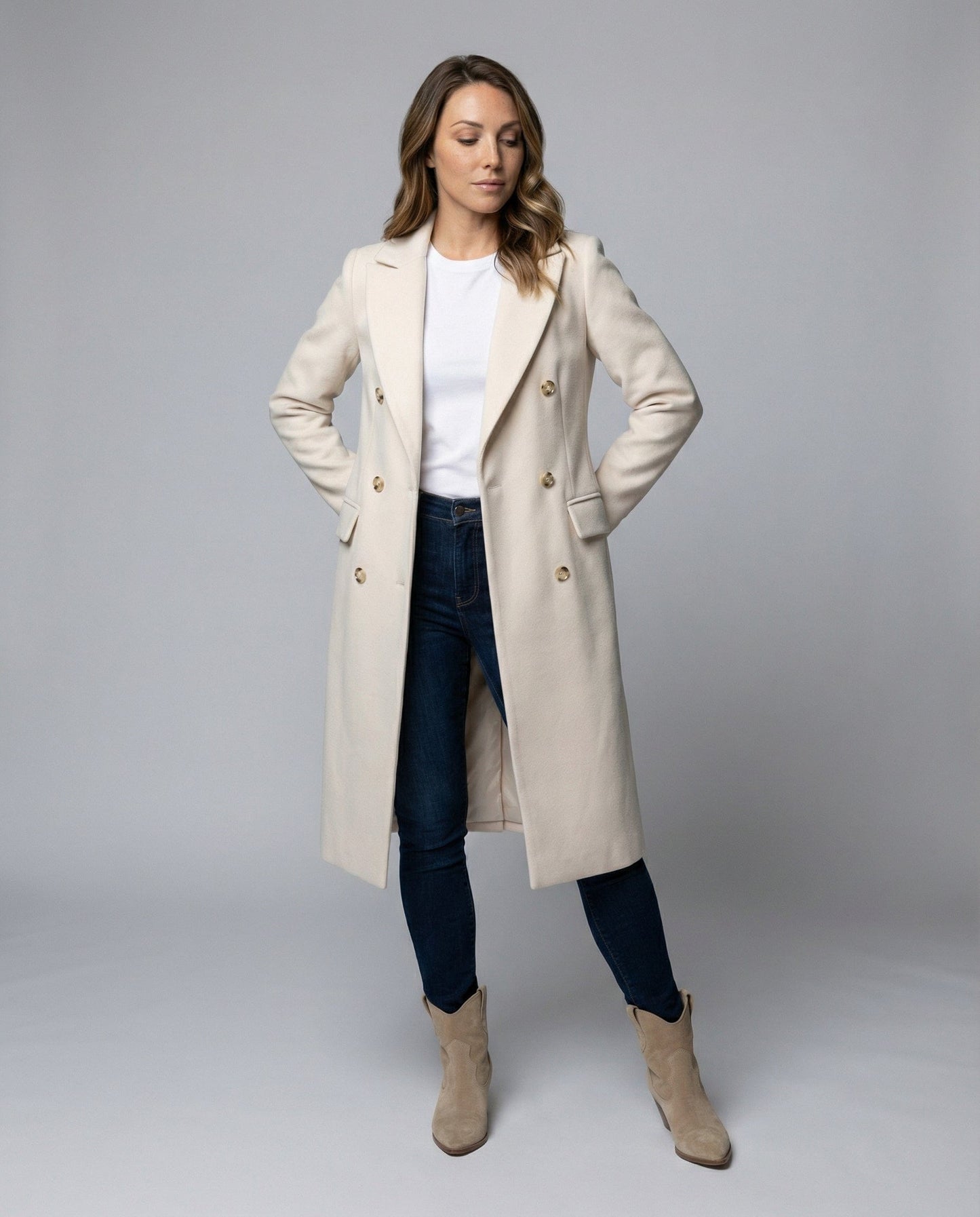 Trench Femme Croisé | Coupe Longue Élégante