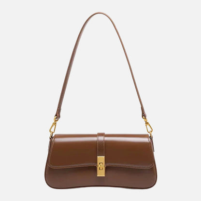 Sac bandoulière doré tendance femme
