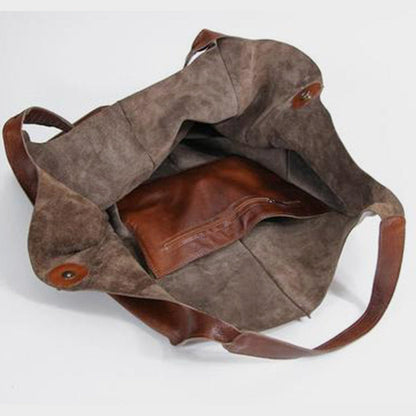 Sac cabas vintage oversize femme