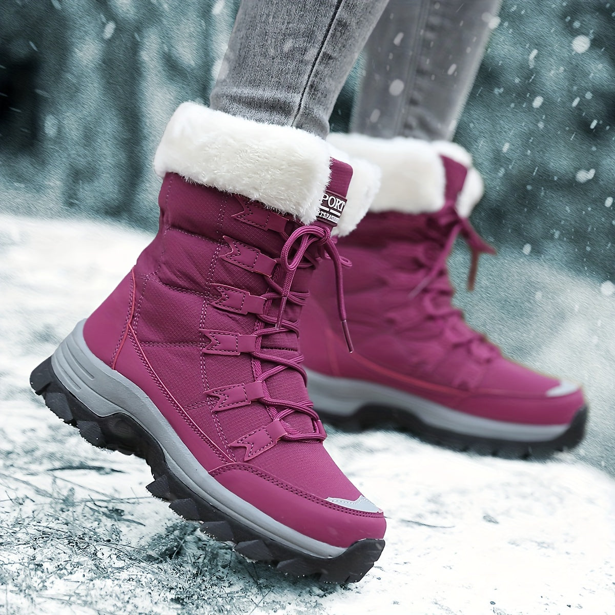 Bottes d'Hiver Femme Chaudes | Imperméables & Isolantes