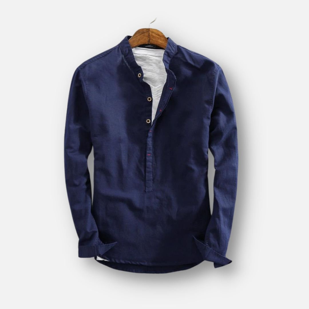 Chemise casual manches longues homme
