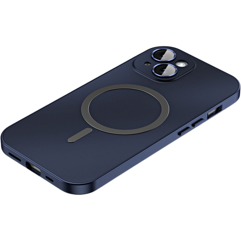 Coque iPhone MagSafe métal premium