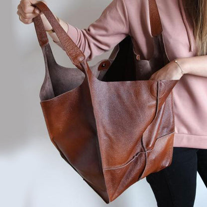 Sac cabas vintage oversize femme