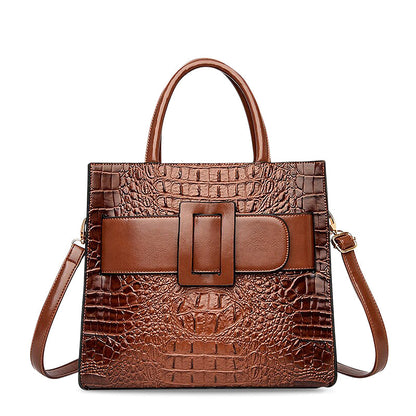 Sac à main croco chic femme