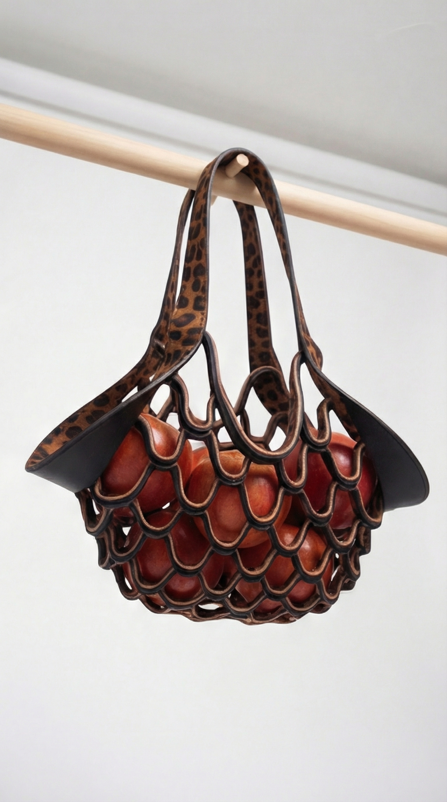 Sac bandoulière femme filet pliable