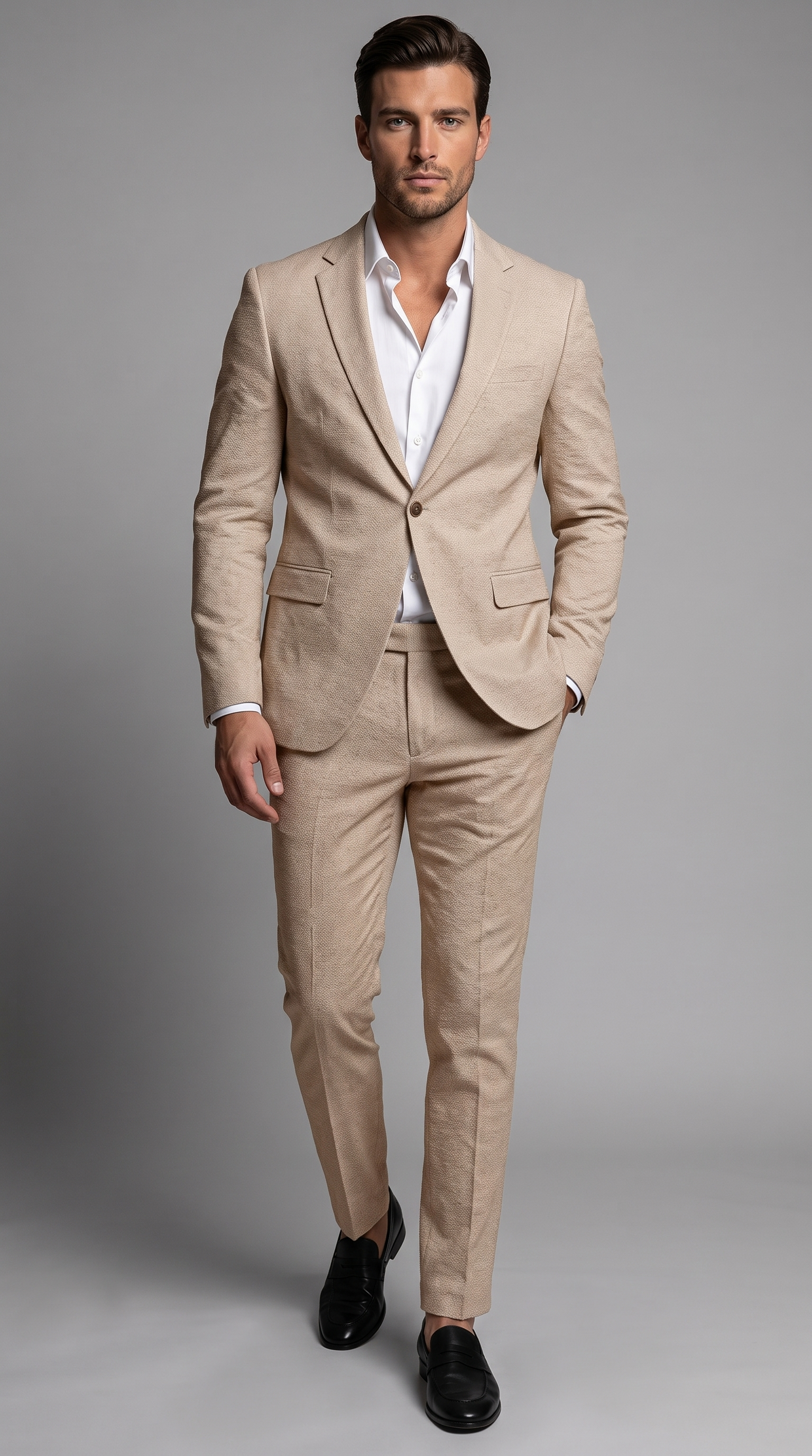 Beige clair (sable) - vue de face