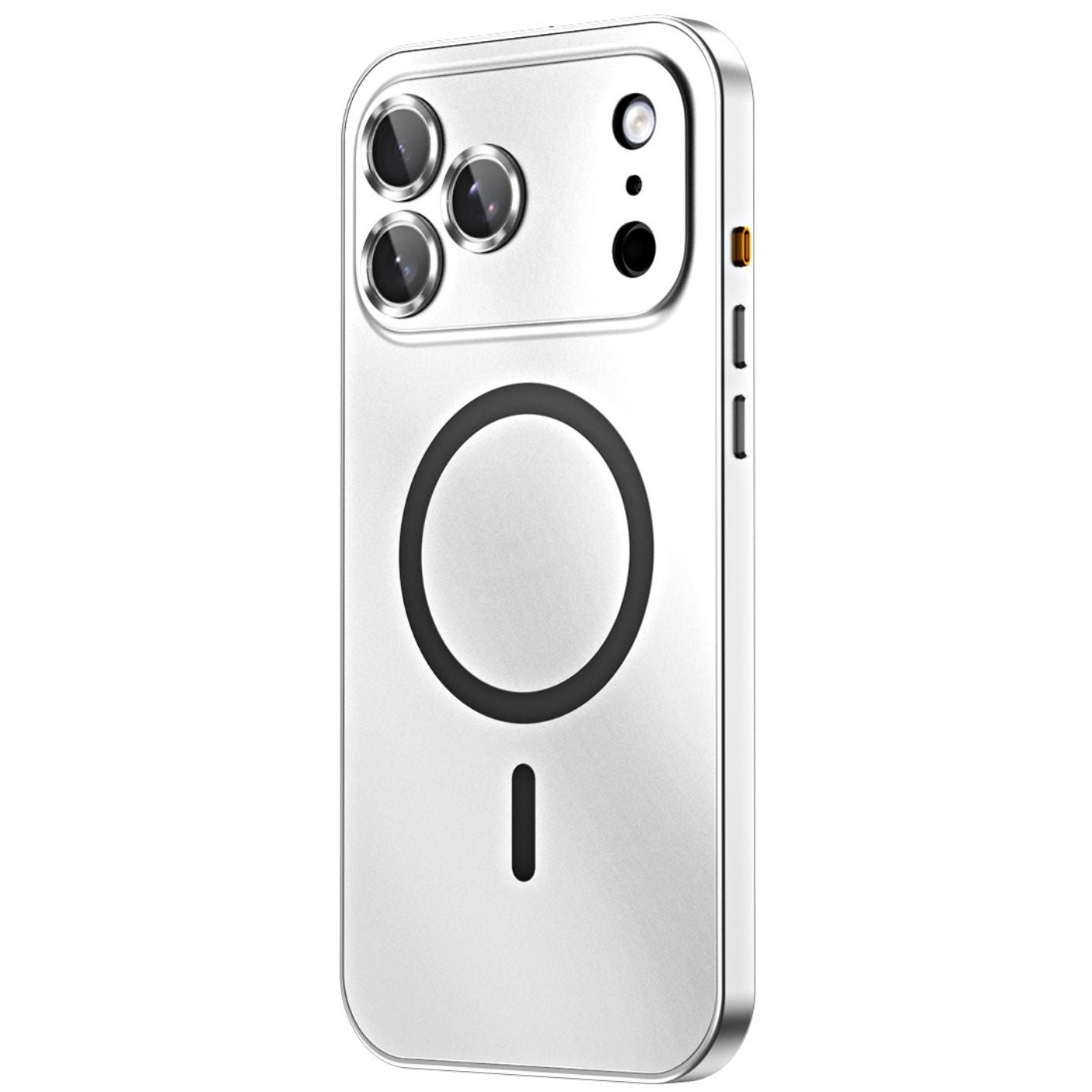 Coque iPhone MagSafe métal premium