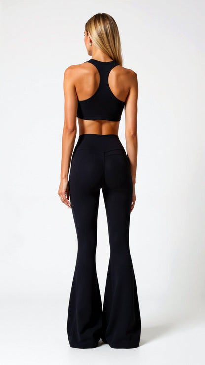 Guêtres évasé taille haute femme