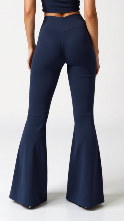 Guêtres évasé taille haute femme