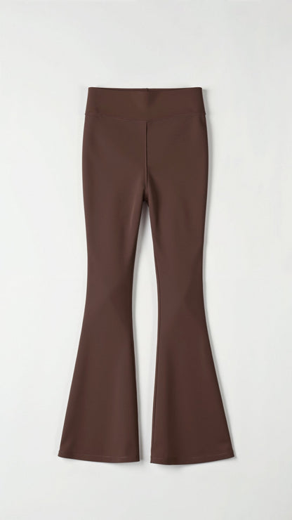 Guêtres évasé taille haute femme