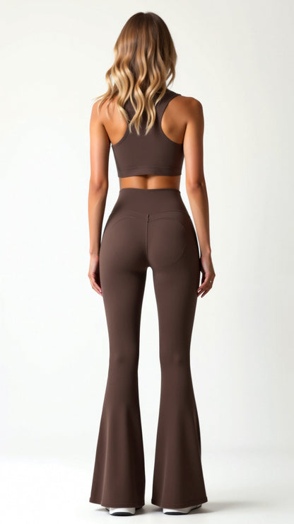 Guêtres évasé taille haute femme