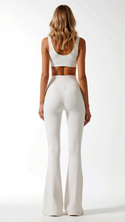 Guêtres évasé taille haute femme