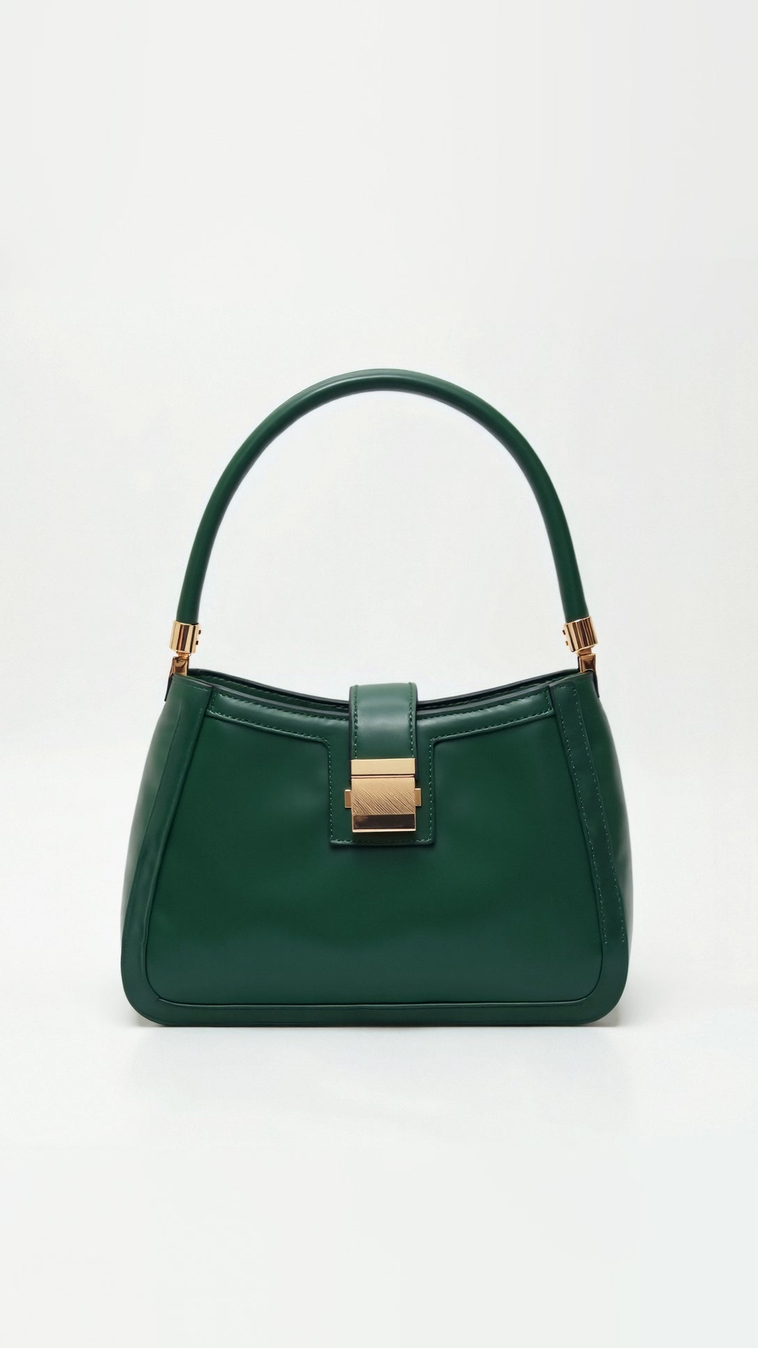 Sac à bandoulière femme structuré fermoir