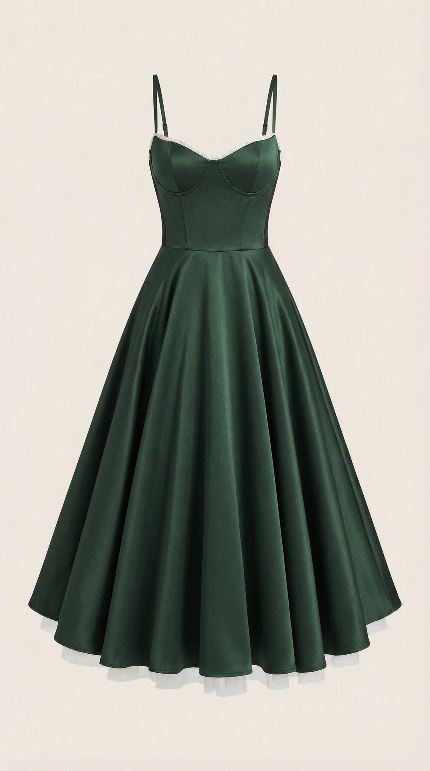 Robe midi tulle femme élégante