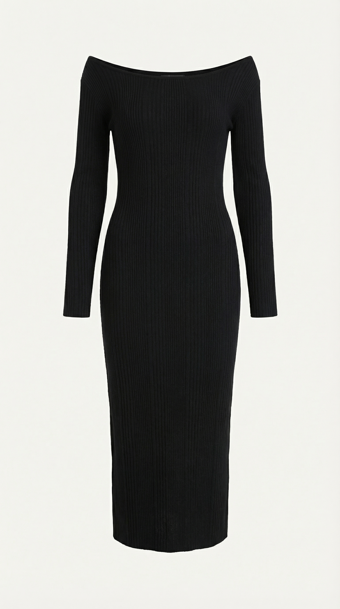 Robe maxi moulante femme épaules dénudées