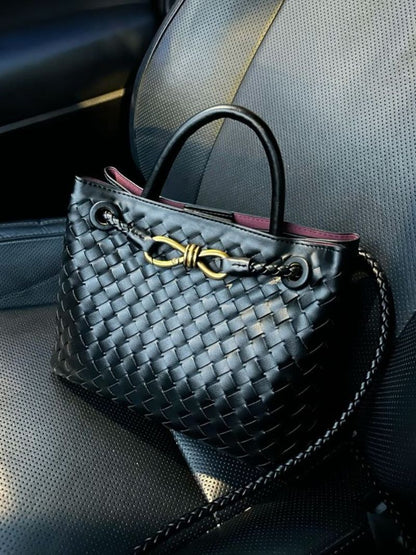 Sac à main tissé femme vegan