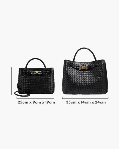 Sac à main tissé femme vegan
